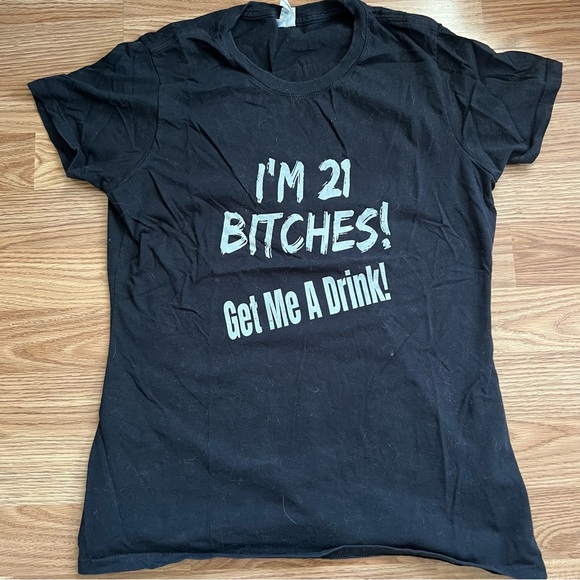 🌟SOLD🌟Birthday Drink Tee Tshirt - Picture 1 of 1